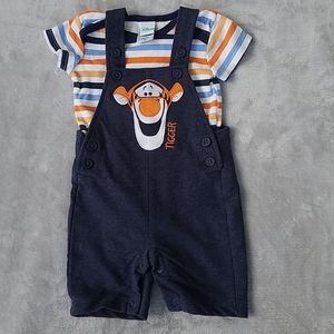 Disney baby overalls outfit size 6 months
